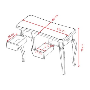 Table de manucure KAPP