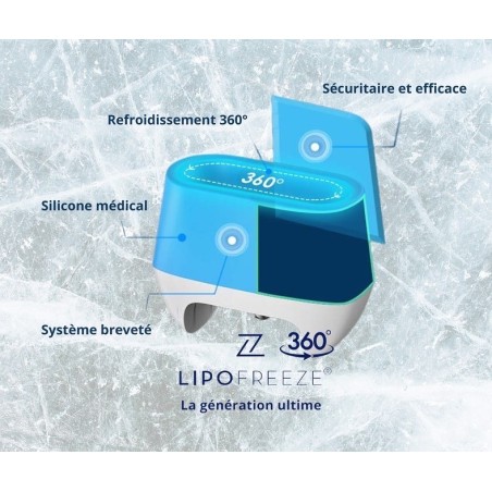 Cryolipolyse LIPOFREEZE® 360° - Destruction des graisses