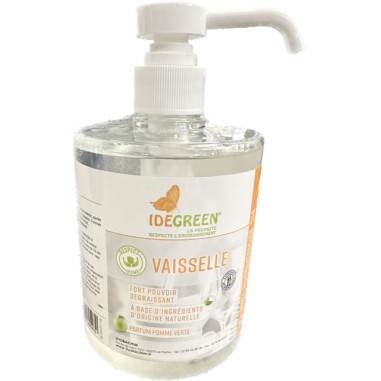 Liquide Vaisselle pro - 99% d'origine naturel - Bidon de 500ml Respect'Home® PAE
