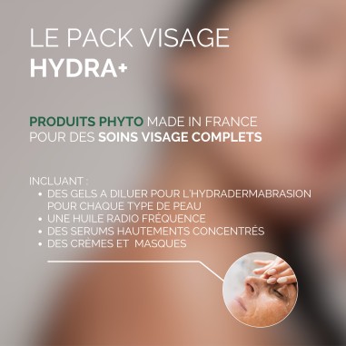 Pack "HYDRA+" Cabine Hydradermabrasion visage