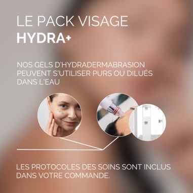 Pack "HYDRA+" Cabine Hydradermabrasion visage