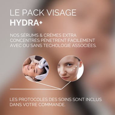 Pack "HYDRA+" Cabine Hydradermabrasion visage