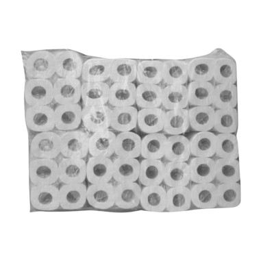 Papier toilette blanc ECOLABEL - 2 plis - pack...