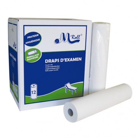 Draps d'examen lisses - 50 cm