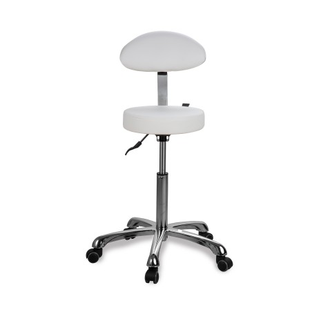 Tabouret de SPA avec dossier ZIN BACK