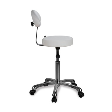 Tabouret de SPA avec dossier ZIN BACK