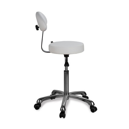 Tabouret de SPA avec dossier ZIN BACK