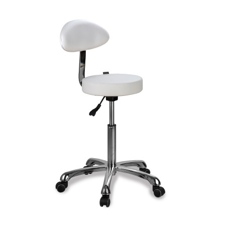 Tabouret de SPA avec dossier ZIN BACK