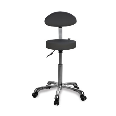 Tabouret de SPA avec dossier ZIN BACK