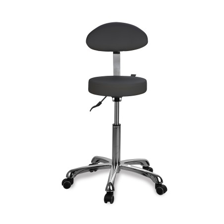 Tabouret de SPA avec dossier ZIN BACK