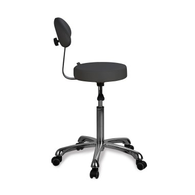 Tabouret de SPA avec dossier ZIN BACK