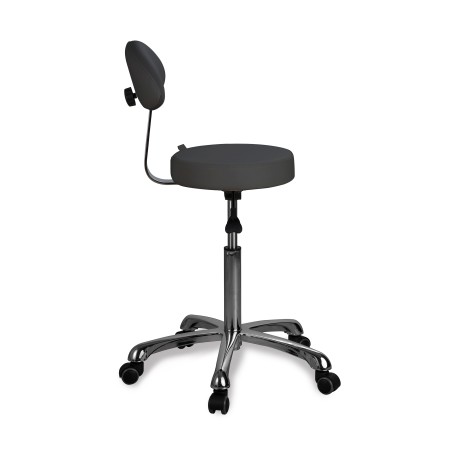 Tabouret de SPA avec dossier ZIN BACK