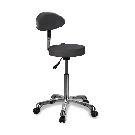 Tabouret de SPA avec dossier ZIN BACK