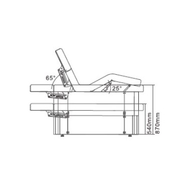 Table de SPA électrique ONYX avec chauffage...
