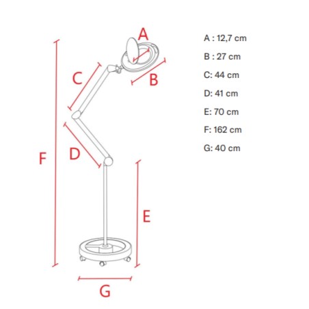 Lampe loupe GALA LAMP